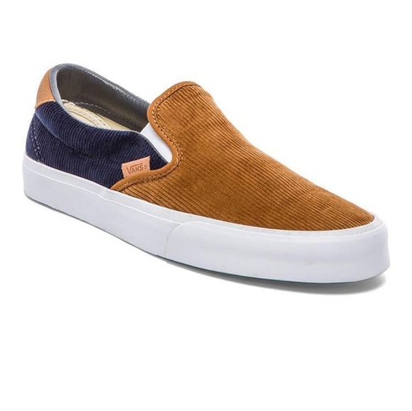 corduroy slip on vans